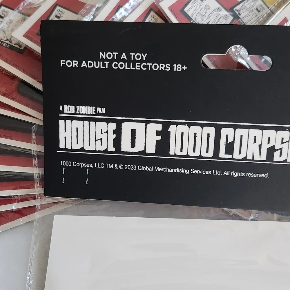 🧩House of 1000 Corpses Slide Puzzle Lot – 20 Pieces – NWT – Rob Zombie Collect